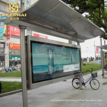 Keenhai Customized Outdoor Stainless Steel Bus Stop in Good Price